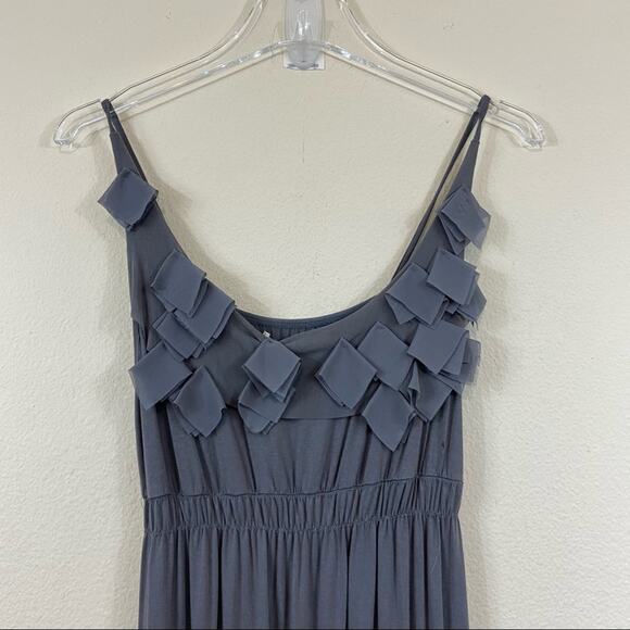 Max Studio | Gray Maxi Dress Sz L - Picture 2 of 4